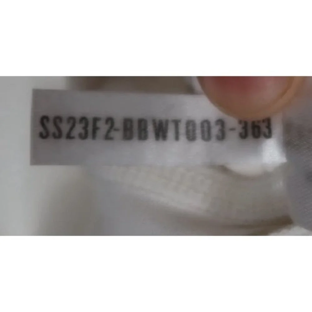 Bad Birdie Cropped Mock Neck Golf Pullover Cream Long Sleeve‎ Women's XL Top
